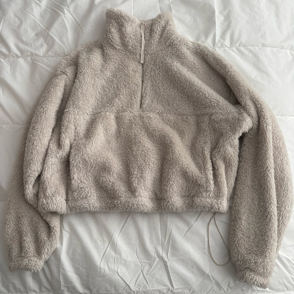 Old Navy Cream Teddy Jacket